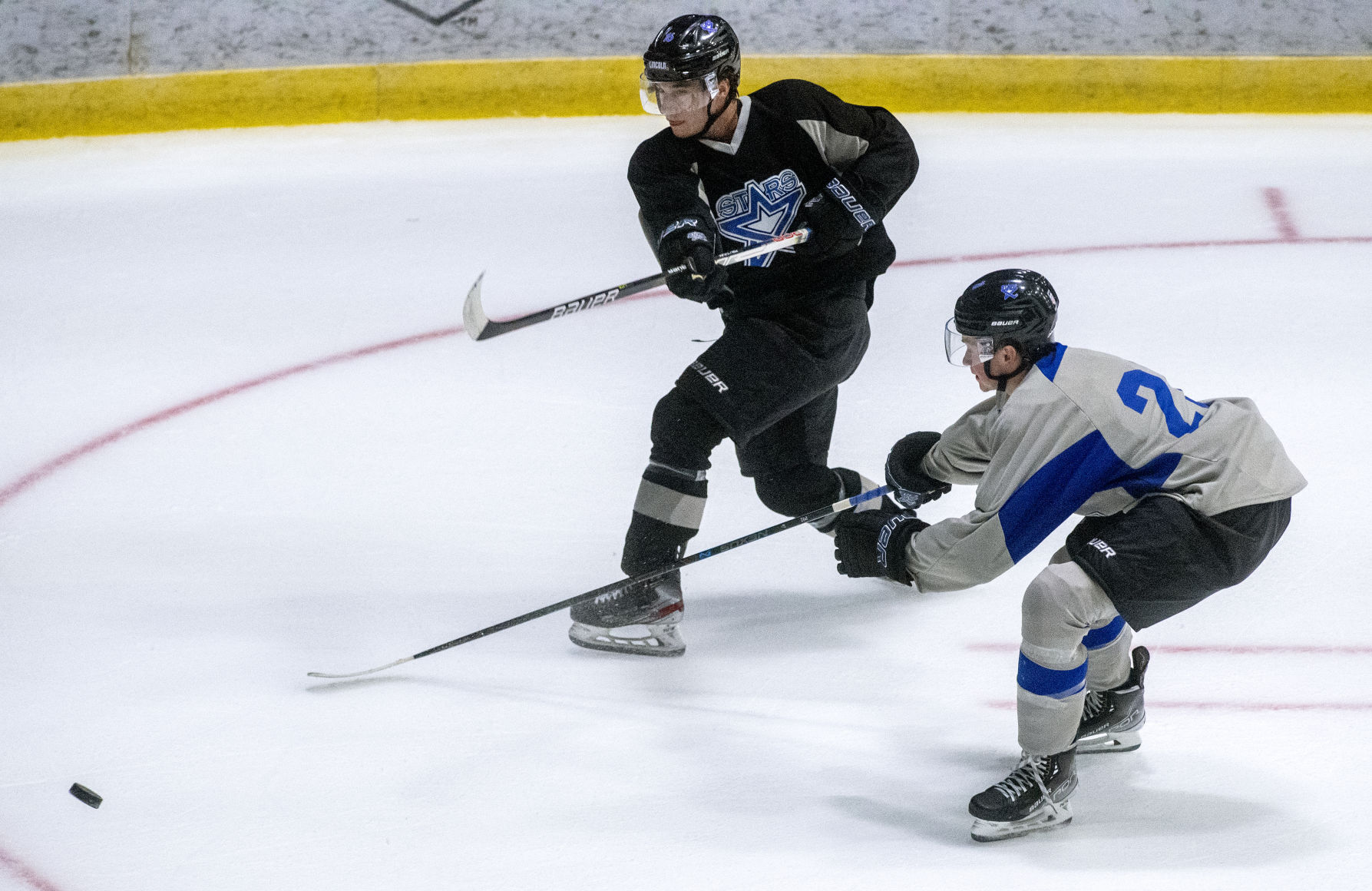 Stars hockey practice, 9.21